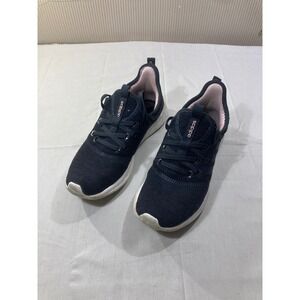 Adidas‎ Cloudfoam Women's Running Shoes Black Pink Size 7 Athletic Sneakers